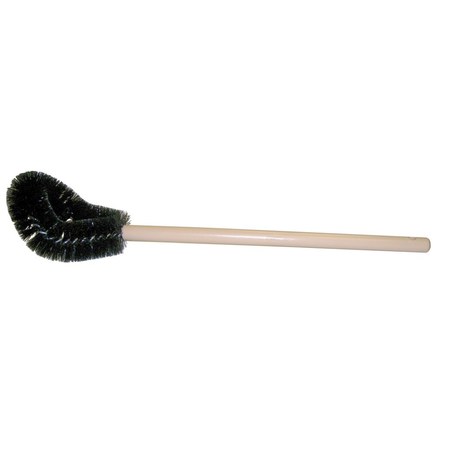 WEILER Bowl Brush, Black Nylon Fill, Plastic Handle 75068